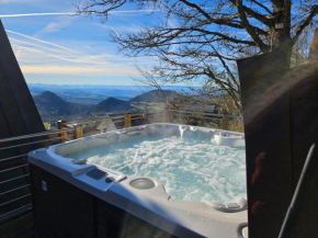 3 Chalets avec vue imprenable et SPA